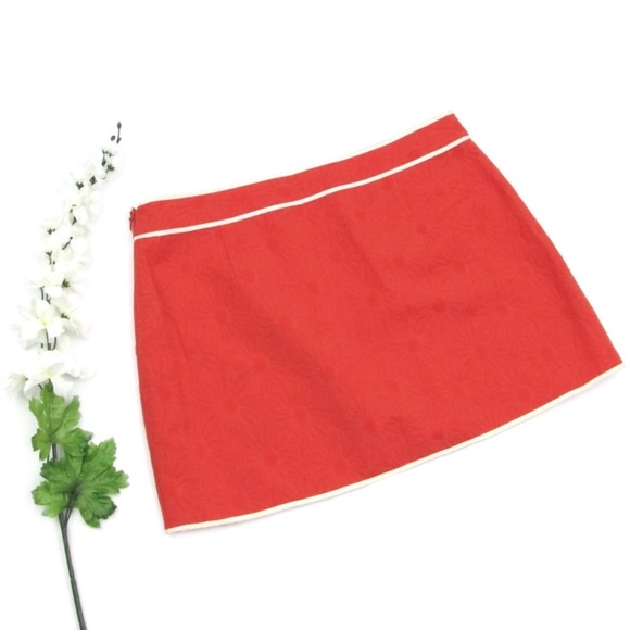 I Love H81 Floral Texture Mini Skirt - Picture 2 of 6